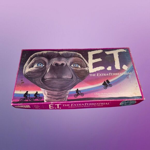 Vintage 1982 E.T. Extraterrestrial Parker Brothers Board Game No 157 Complete - Picture 8 of 11